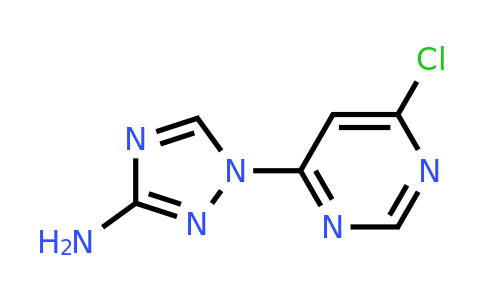 1260850-75-6 | 1-(6-Chloropyrimidin-4-yl)-1H-1,2,4-triazol-3-amine