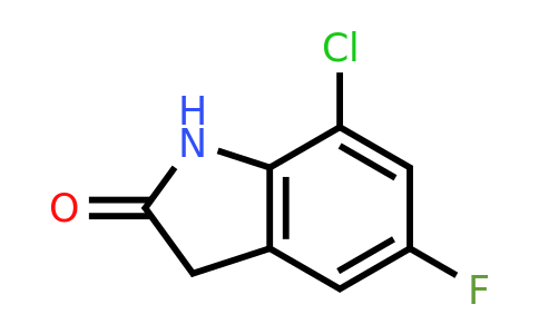 1260892-91-8 | 7-Chloro-5-fluoroindolin-2-one