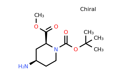 1260981-95-0 | O1-tert-butyl O2-methyl cis-4-aminopiperidine-1,2-dicarboxylate