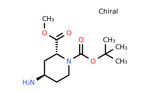 1260982-01-1 | O1-tert-butyl O2-methyl trans-4-aminopiperidine-1,2-dicarboxylate
