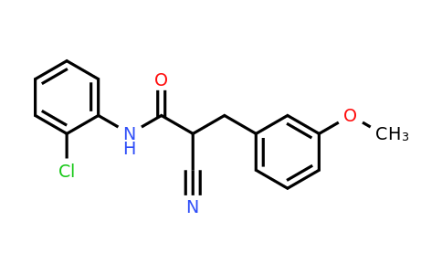 1261007-38-8 | N-(2-chlorophenyl)-2-cyano-3-(3-methoxyphenyl)propanamide