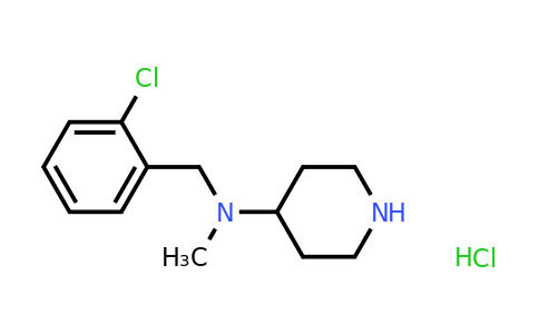 N-(2-chlorobenzyl)-N-methylpiperidin-4-amine hydrochloride