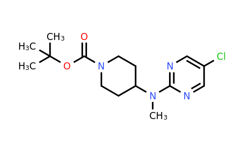 1261231-31-5 | Tert-butyl 4-((5-chloropyrimidin-2-yl)(methyl)amino)piperidine-1-carboxylate