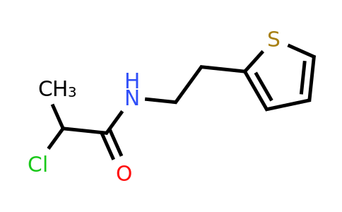 126149-36-8 | 2-Chloro-N-[2-(thiophen-2-yl)ethyl]propanamide