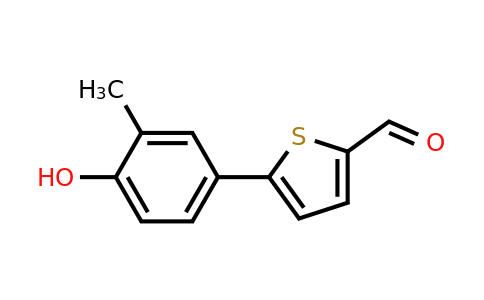1261976-11-7 | 4-(5-Formylthiophen-2-yl)-2-methylphenol
