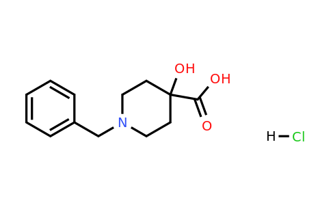 1-Benzyl-4-hydroxypiperidine-4-carboxylic acid hydrochloride