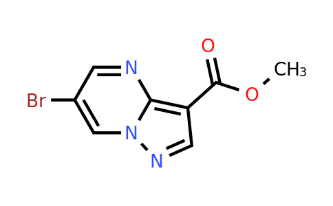 Methyl 6-bromopyrazolo[1,5-a]pyrimidine-3-carboxylate