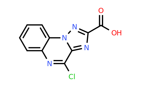 1263180-54-6 | 4-Chloro-[1,2,4]triazolo[1,5-a]quinoxaline-2-carboxylic acid
