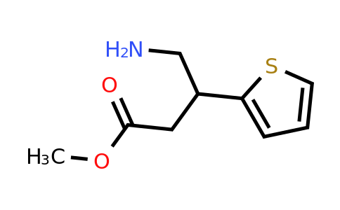 1263213-82-6 | Methyl 4-amino-3-(thiophen-2-yl)butanoate