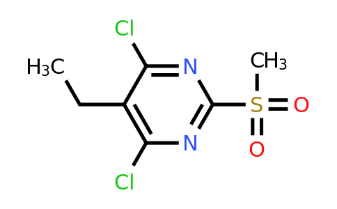 1263314-16-4 | 4,6-Dichloro-5-ethyl-2-(methylsulfonyl)pyrimidine