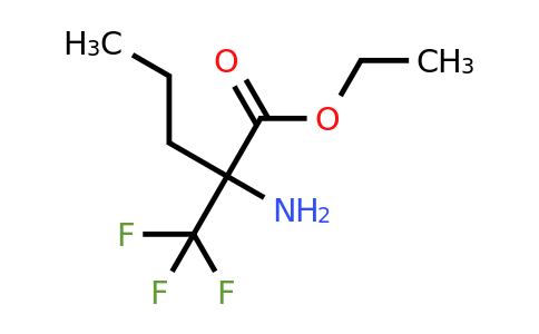 1263376-64-2 | Ethyl 2-amino-2-(trifluoromethyl)pentanoate