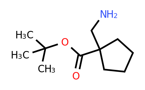 1263378-41-1 | tert-Butyl 1-(aminomethyl)cyclopentane-1-carboxylate
