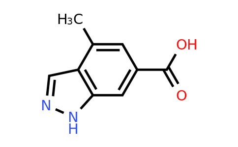 1263378-95-5 | 4-Methyl-1H-indazole-6-carboxylic acid