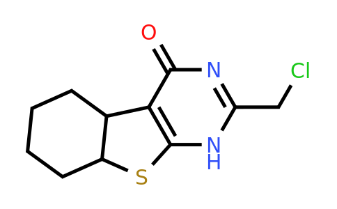 1264045-14-8 | 2-(Chloromethyl)-4b,5,6,7,8,8a-hexahydrobenzo[4,5]thieno[2,3-d]pyrimidin-4(1H)-one