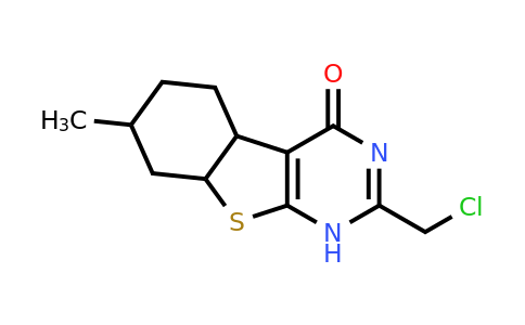 1264050-81-8 | 2-(Chloromethyl)-7-methyl-4b,5,6,7,8,8a-hexahydrobenzo[4,5]thieno[2,3-d]pyrimidin-4(1H)-one