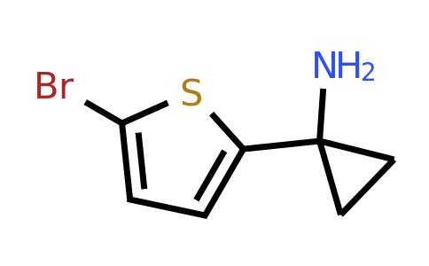 1266173-10-7 | 1-(5-Bromothiophen-2-yl)cyclopropan-1-amine