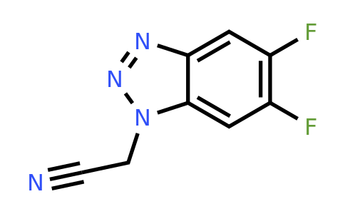1266962-64-4 | 2-(5,6-Difluoro-1H-benzo[d][1,2,3]triazol-1-yl)acetonitrile