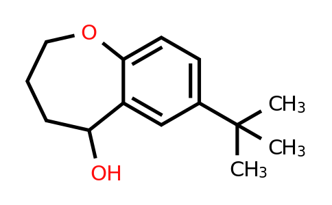 1267079-43-5 | 7-(Tert-butyl)-2,3,4,5-tetrahydrobenzo[b]oxepin-5-ol