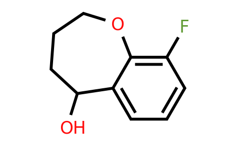 1267178-54-0 | 9-Fluoro-2,3,4,5-tetrahydro-1-benzoxepin-5-ol