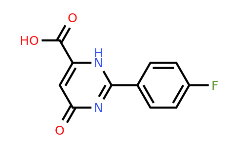 1267461-58-4 | 2-(4-Fluorophenyl)-4-oxo-1H-pyrimidine-6-carboxylic acid