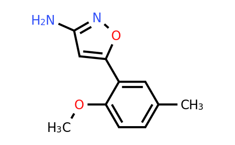 1267531-92-9 | 5-(2-Methoxy-5-methylphenyl)isoxazol-3-amine