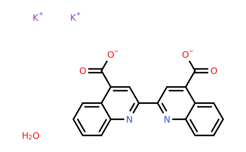 1268237-71-3 | Potassium [2,2'-biquinoline]-4,4'-dicarboxylate hydrate