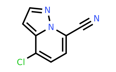 4-Chloropyrazolo[1,5-a]pyridine-7-carbonitrile
