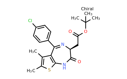1268524-67-9 | (S)-tert-butyl 2-(5-(4-chlorophenyl)-6,7-dimethyl-2-oxo-2,3-dihydro-1H-thieno[2,3-e][1,4]diazepin-3-yl)acetate