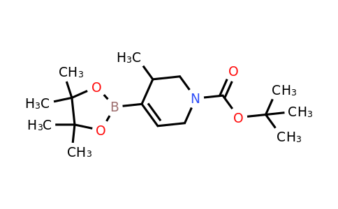 1268816-61-0 | tert-Butyl 3-methyl-4-(tetramethyl-1,3,2-dioxaborolan-2-yl)-1,2,3,6-tetrahydropyridine-1-carboxylate