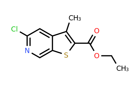 1268834-50-9 | ethyl 5-chloro-3-methylthieno[2,3-c]pyridine-2-carboxylate