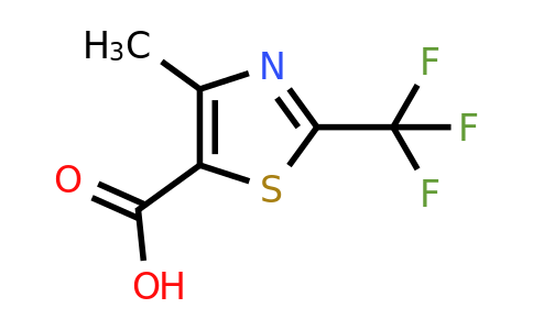 126889-06-3 | 4-Methyl-2-(trifluoromethyl)-1,3-thiazole-5-carboxylic acid
