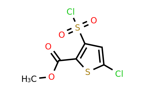 126910-68-7 | Methyl 5-chloro-3-(chlorosulfonyl)thiophene-2-carboxylate