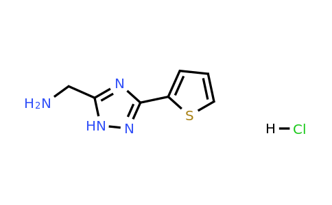 1269151-19-0 | [3-(thiophen-2-yl)-1h-1,2,4-triazol-5-yl]methanamine hydrochloride