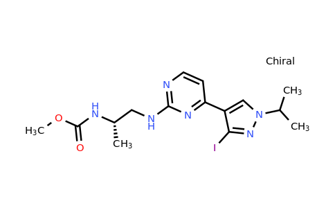 1269440-60-9 | methyl (S)-(1-((4-(3-iodo-1-isopropyl-1H-pyrazol-4-yl)pyrimidin-2-yl)amino)propan-2-yl)carbamate