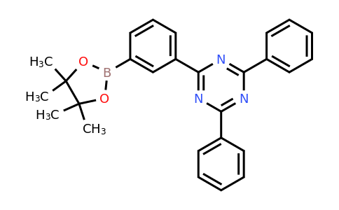 1269508-31-7 | 2-[3-(4,4,5,5-Tetramethyl-1,3,2-dioxaborolan-2-yl)phenyl]-4,6-diphenyl-1,3,5-triazine