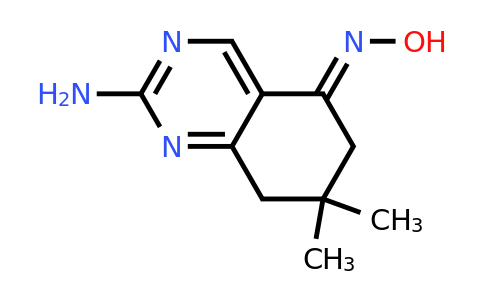 126993-23-5 | 5-(Hydroxyimino)-7,7-dimethyl-5,6,7,8-tetrahydroquinazolin-2-amine