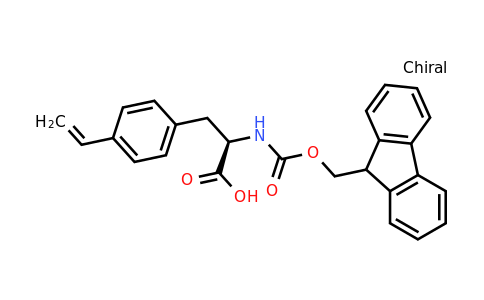 1270291-66-1 | (R)-2-((((9H-Fluoren-9-yl)methoxy)carbonyl)amino)-3-(4-vinylphenyl)propanoic acid