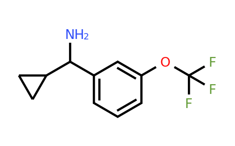 1270340-22-1 | Cyclopropyl[3-(trifluoromethoxy)phenyl]methanamine