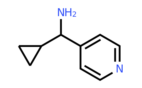 Cyclopropyl(pyridin-4-yl)methanamine