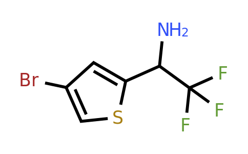 1270544-17-6 | 1-(4-Bromothiophen-2-yl)-2,2,2-trifluoroethan-1-amine