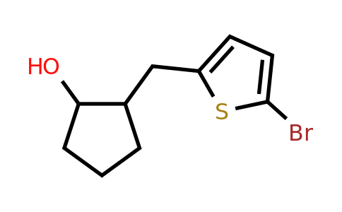 1270744-75-6 | 2-((5-Bromothiophen-2-yl)methyl)cyclopentan-1-ol