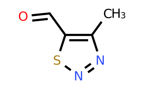 127108-66-1 | 4-Methyl-1,2,3-thiadiazole-5-carbaldehyde