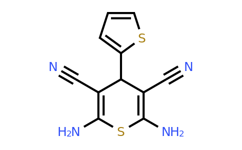 127118-65-4 | 2,6-Diamino-4-(thiophen-2-yl)-4H-thiopyran-3,5-dicarbonitrile