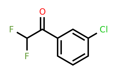1-(3-Chlorophenyl)-2,2-difluoroethan-1-one
