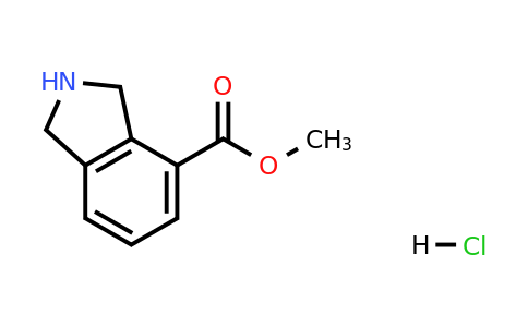 127168-90-5 | Methyl isoindoline-4-carboxylate hydrochloride