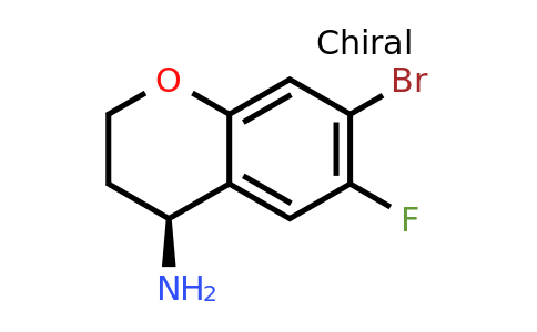 1272750-82-9 | (S)-7-Bromo-6-fluorochroman-4-amine