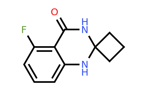1272756-02-1 | 5'-Fluoro-1'H-spiro[cyclobutane-1,2'-quinazolin]-4'(3'H)-one