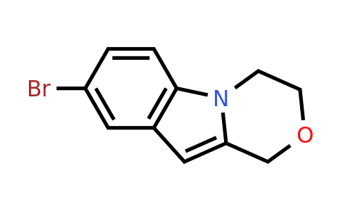 1272970-88-3 | 8-Bromo-3,4-dihydro-1H-[1,4]oxazino[4,3-a]indole