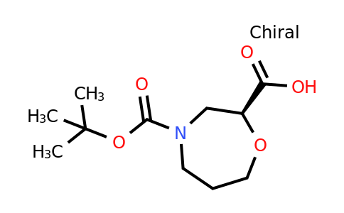 1273567-44-4 | (S)-4-(tert-Butoxycarbonyl)-1,4-oxazepane-2-carboxylic acid