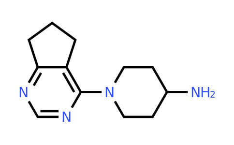 1273573-59-3 | 1-(6,7-Dihydro-5h-cyclopenta[d]pyrimidin-4-yl)piperidin-4-amine